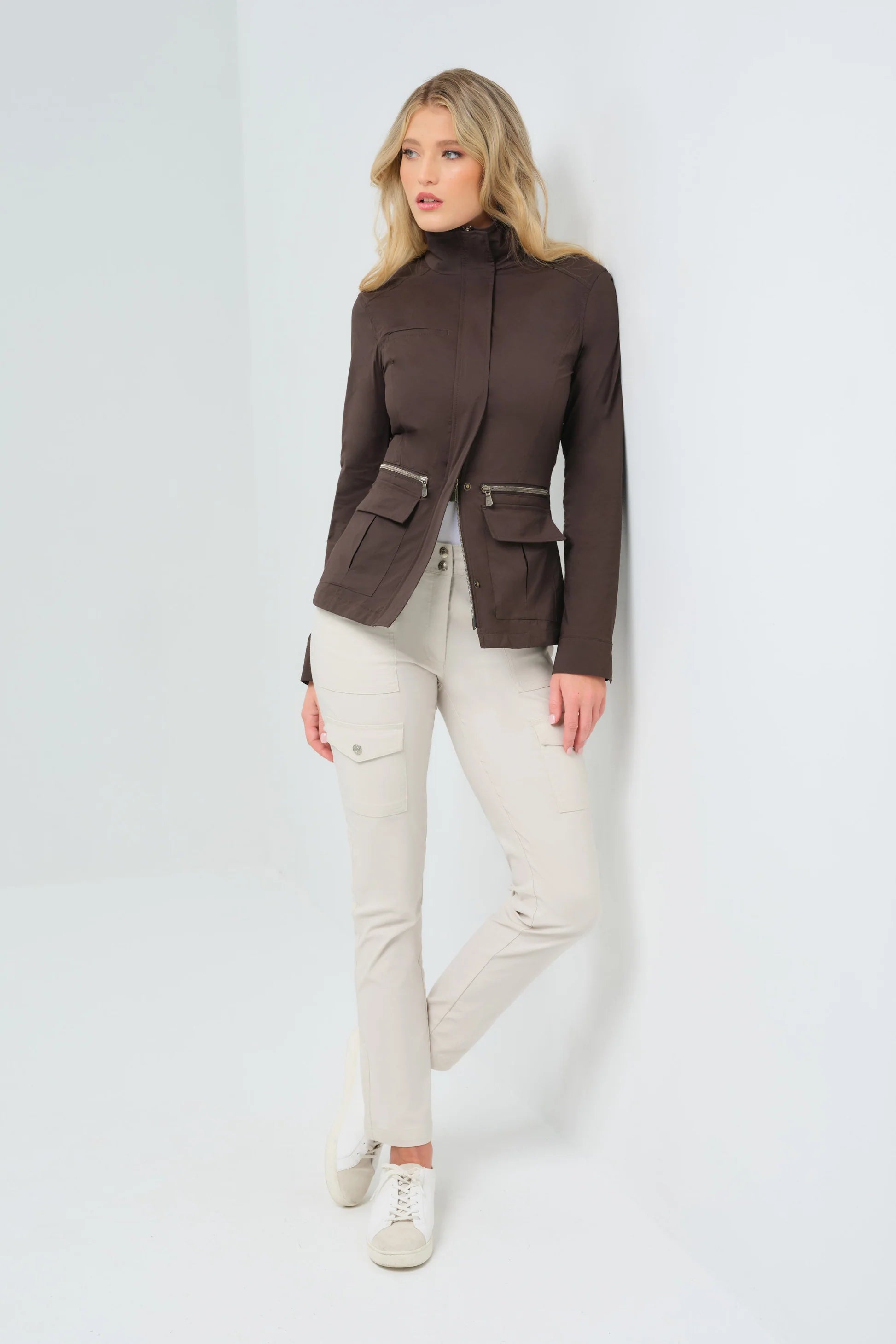 KENYA SAFARI JACKET IN ESPRESSO