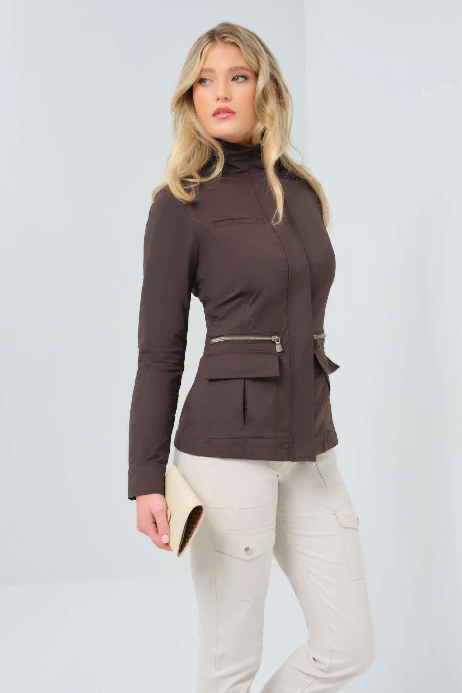 KENYA SAFARI JACKET IN ESPRESSO