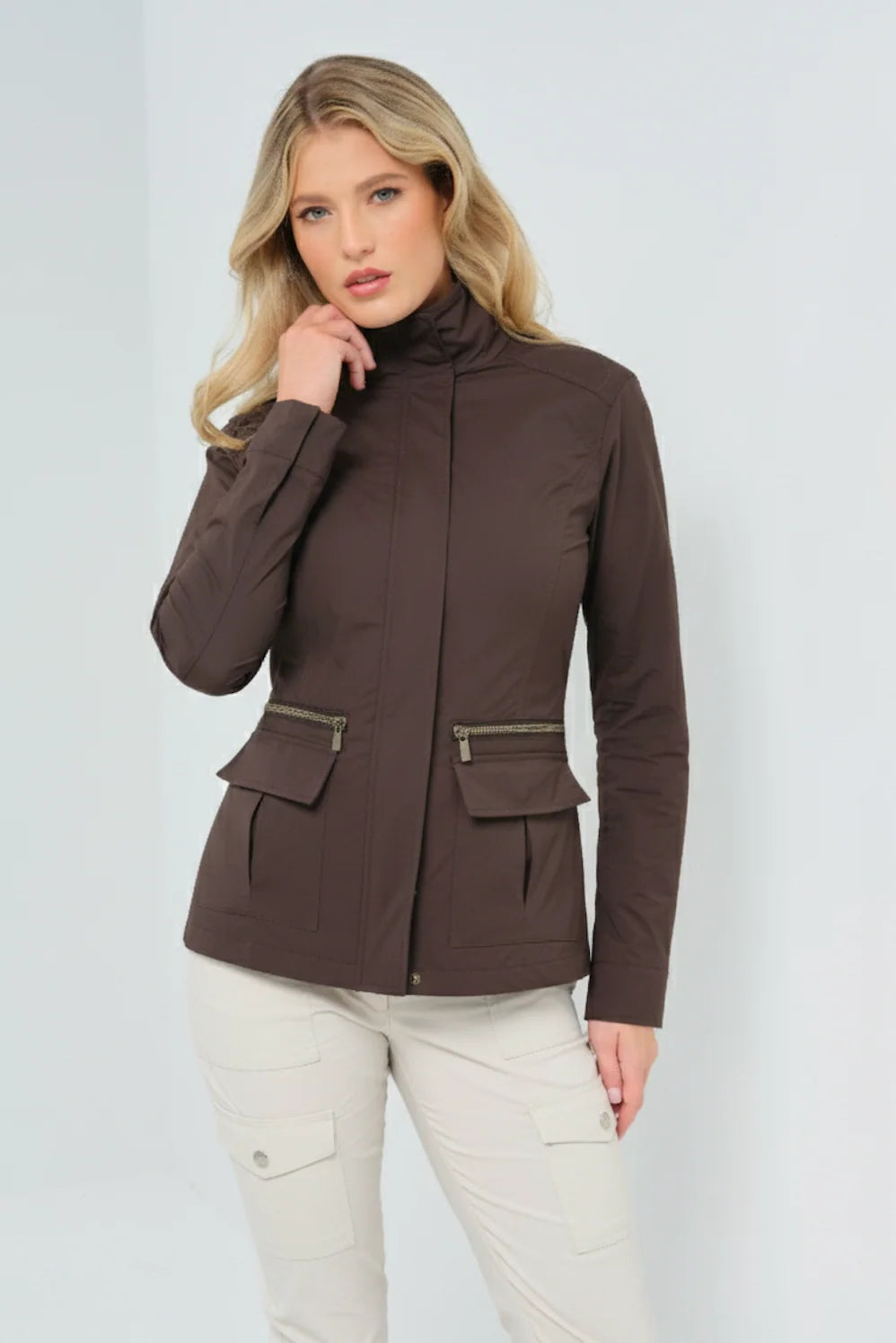KENYA SAFARI JACKET IN ESPRESSO