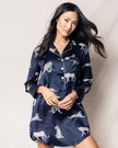 SILK PANTHERE DE NUIT NIGHTSHIRT