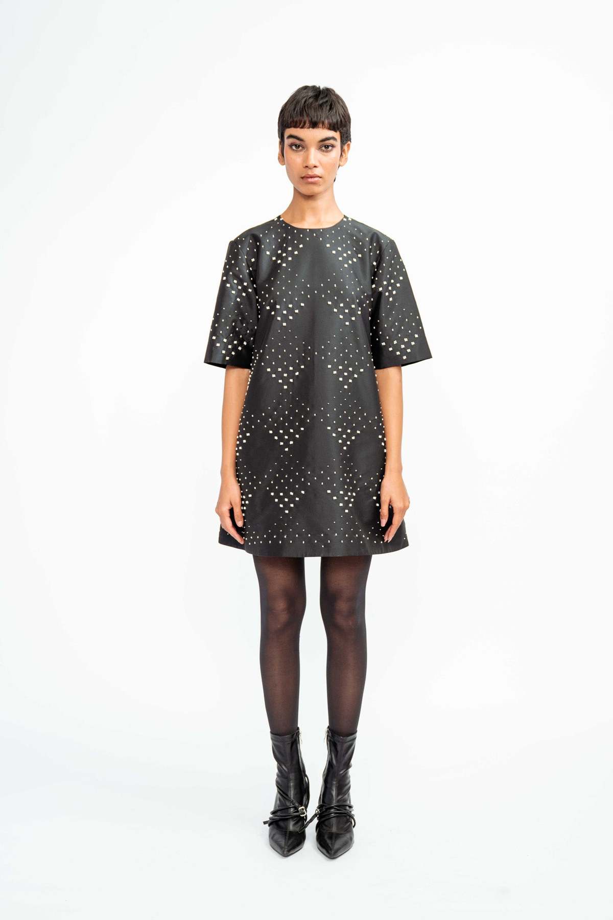 KATYA DRESS 02 IN ONYX