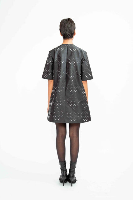 KATYA DRESS 02 IN ONYX