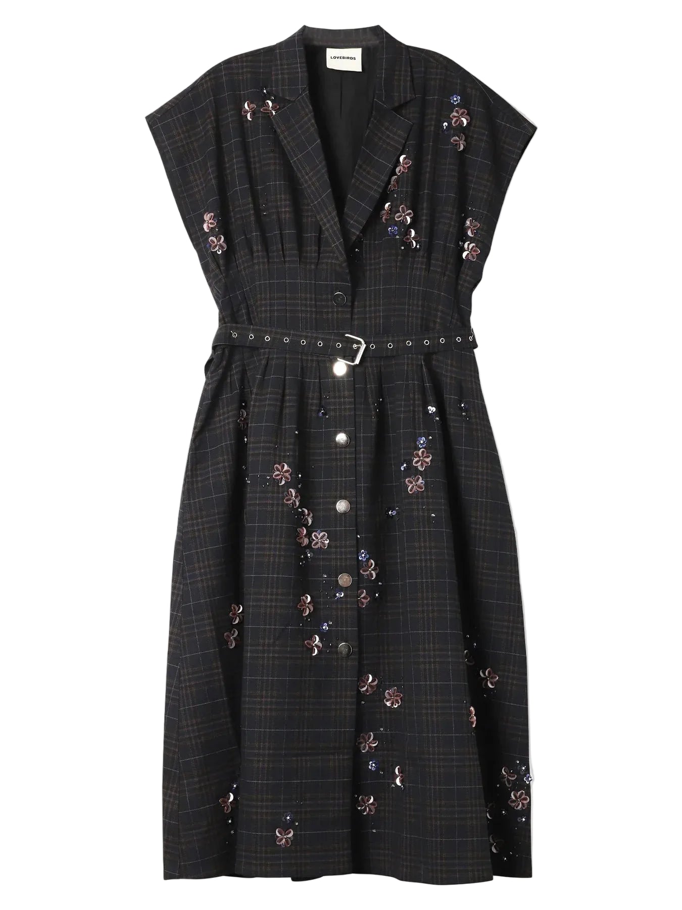 NOIR MEADOW TRENCH DRESS
