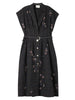 NOIR MEADOW TRENCH DRESS