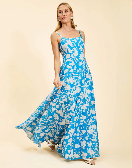 ALEMAIS GOWN IN HUCKLEBERRY