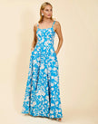 ALEMAIS GOWN IN HUCKLEBERRY