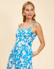 ALEMAIS GOWN IN HUCKLEBERRY