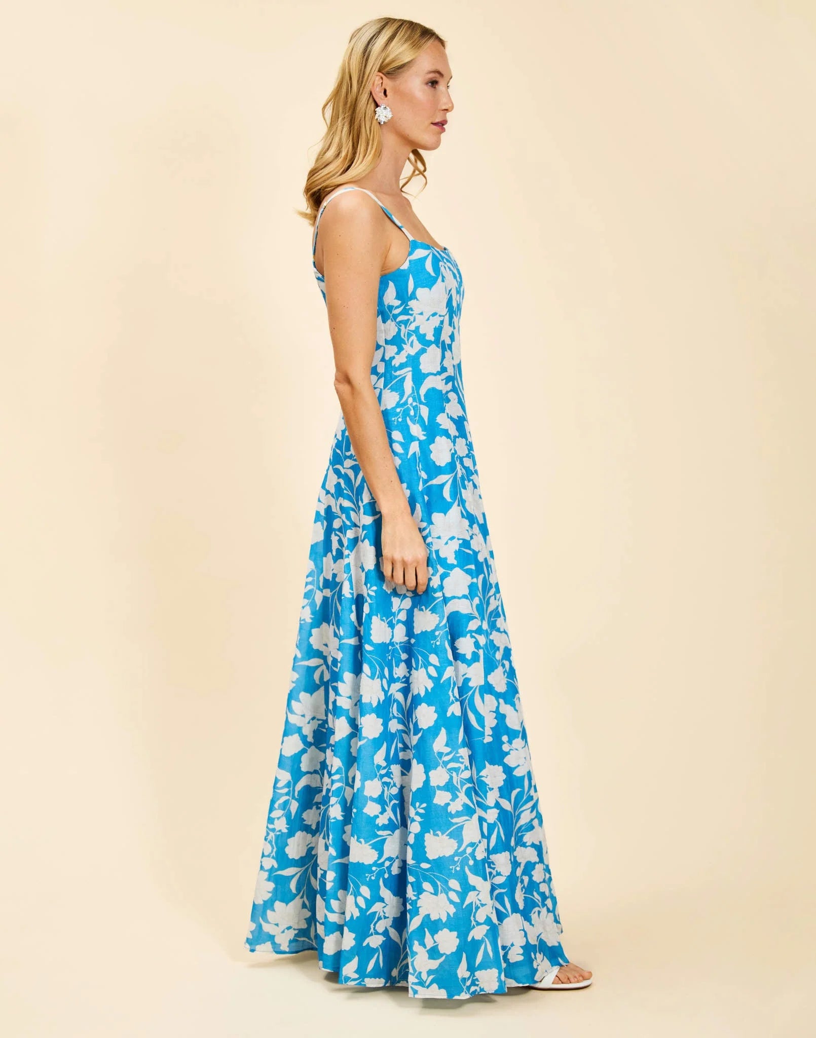 ALEMAIS GOWN IN HUCKLEBERRY