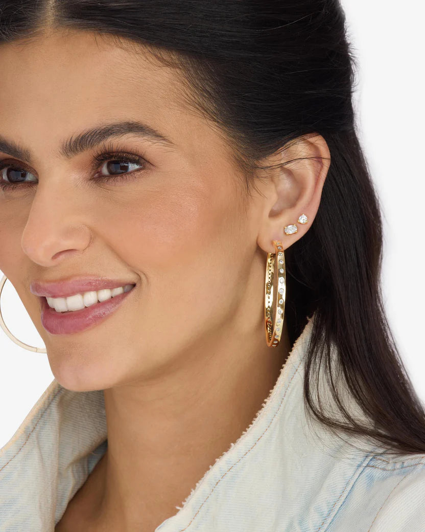 ASHLEY INFINITY REVERSIBLE HOOPS 2 INCH