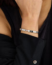 ASHLEY LOCK CUFF 6MM SIZE MED