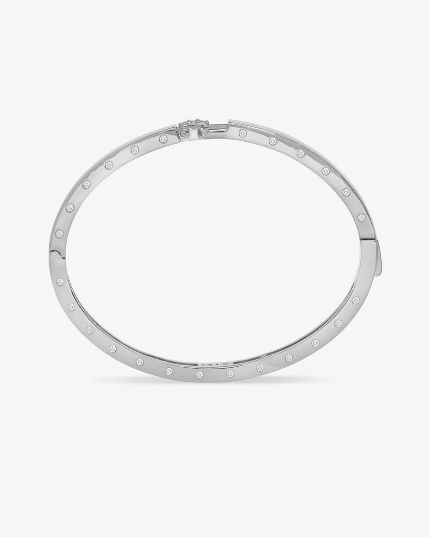 ASHLEY LOCK CUFF 6MM SIZE MED