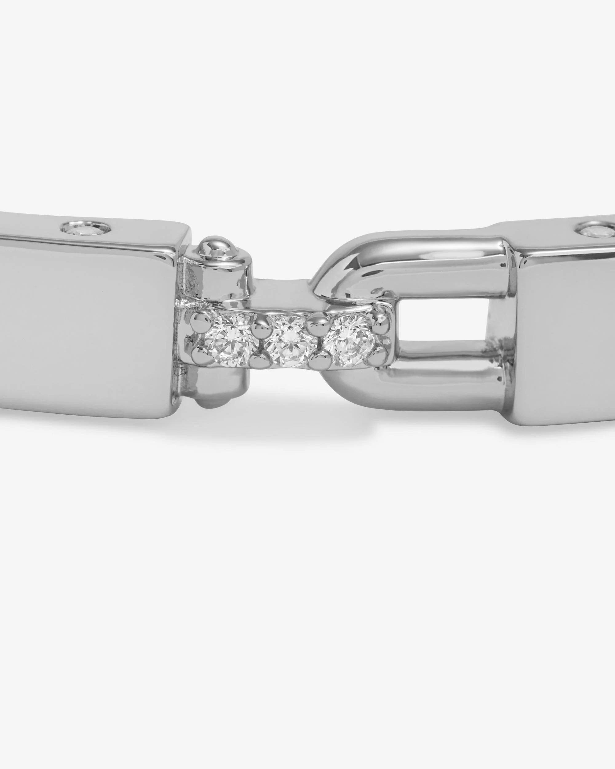 ASHLEY LOCK CUFF 6MM SIZE MED