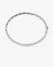 ASHLEY PAVE CUFF 4MM IN SILVER
