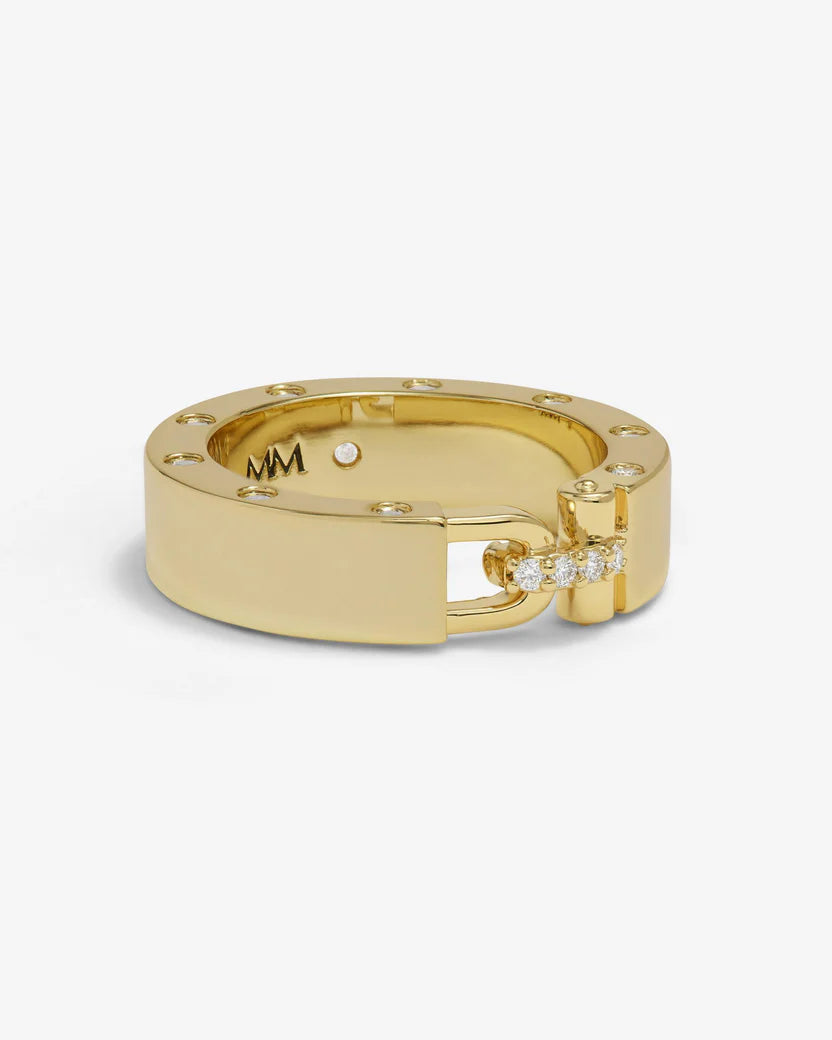 ASHLEY SMOOTH LOCK RING