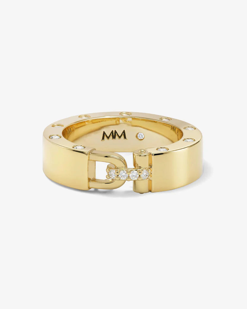 ASHLEY SMOOTH LOCK RING
