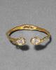 ASTERALES CRYSTAL CAPPED HINGE BRACELET