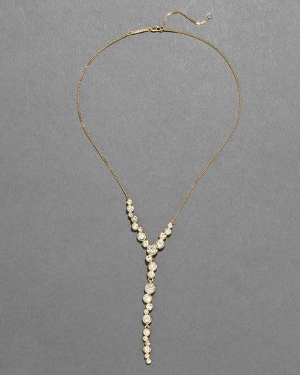 ASTERALES GOLD CASCADING NECKLACE