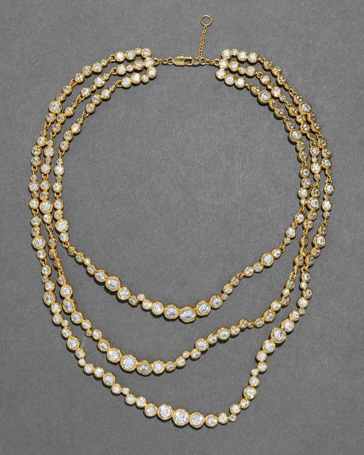 ASTERALES GOLD LAYERED NECKLACE