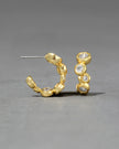 ASTERALES GOLD SMALL HOOP EARRING