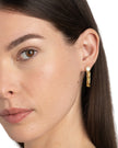 ASTERALES CHAIN LINKED FRONT BACK EARRING
