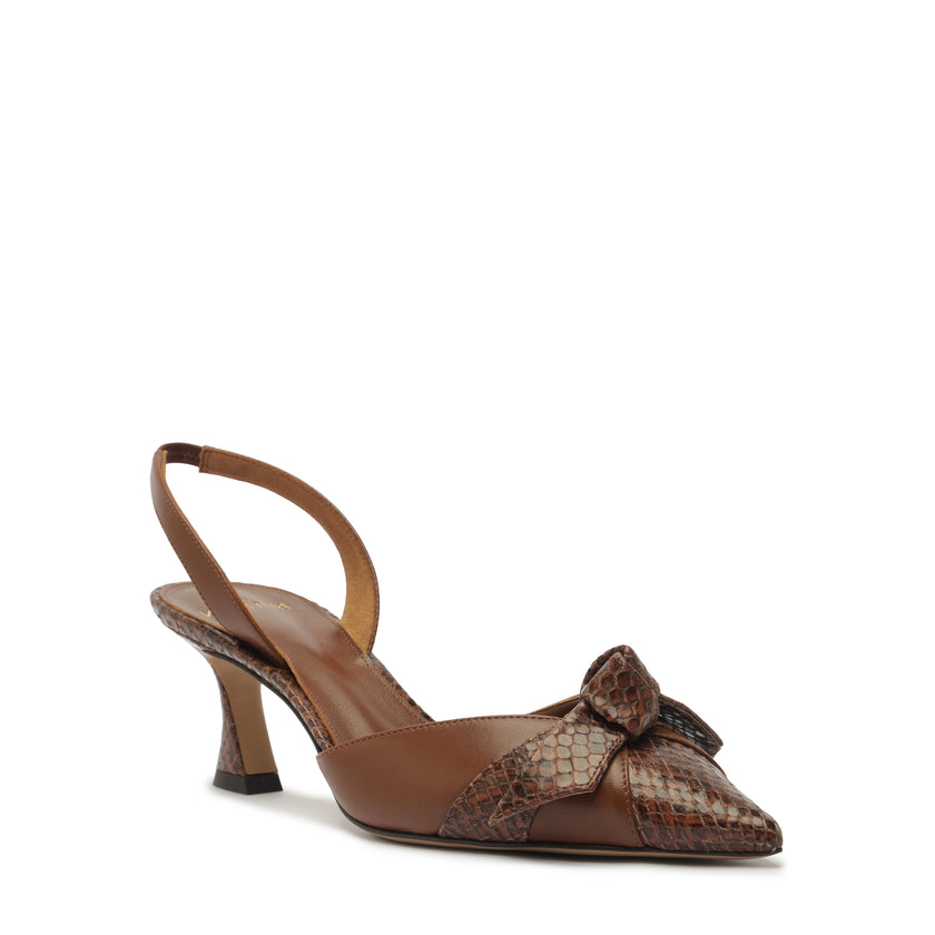 CLARITA SLINGBACK CAP TOE 60