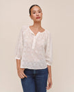 THREE QUARTER SLEEVE PULLOVER