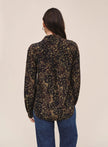 UTILITY POCKET BUTTON DOWN IN DITSY CAMO PRINT
