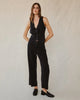 SAIGE OPEN HEM WIDE LEG CROP