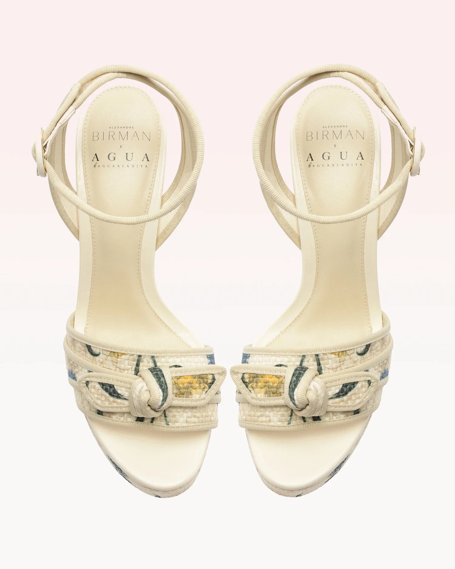 GROSGRAIN RAFFIA PLATFORM 120