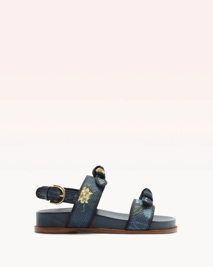 GROSRAIN RAFFIA SPORT SANDAL