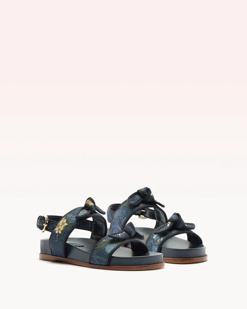 GROSRAIN RAFFIA SPORT SANDAL
