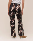 DRESSED UP TRACK PANT WITH STRIPE IN SHADOW FLORAL PRINT
