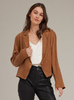 NOTCH COLLAR BLAZER