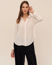 VELVET LONG SLEEVE CLEAN SHIRT