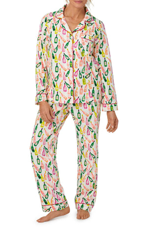 WOMENS LONG SLEEVE CLASSIC PJ SET