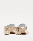 BETTY RAFFIA HEEL