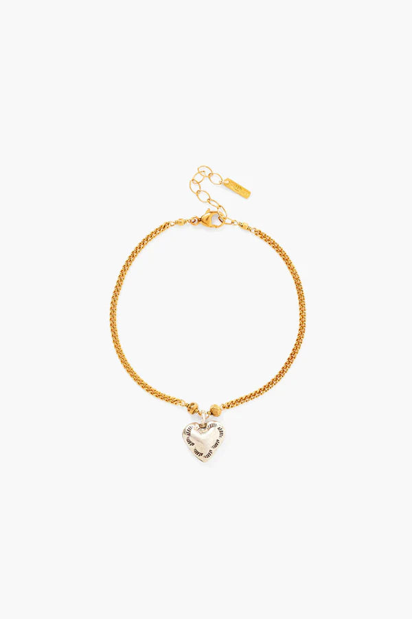 HEART CHARM BRACELET