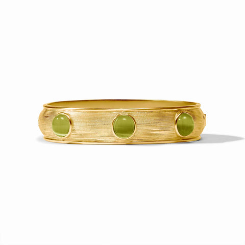 COBBLESTONE STONE HINGE BANGLE