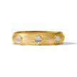 COBBLESTONE STONE HINGE BANGLE