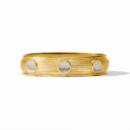 COBBLESTONE STONE HINGE BANGLE
