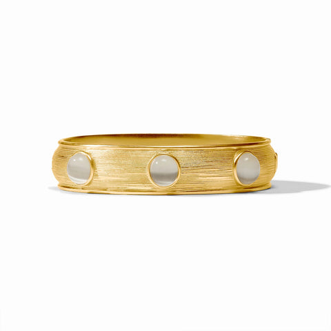 COBBLESTONE STONE HINGE BANGLE