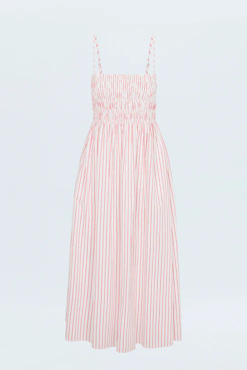 BIANCA SHIRRED BODICE DRESS