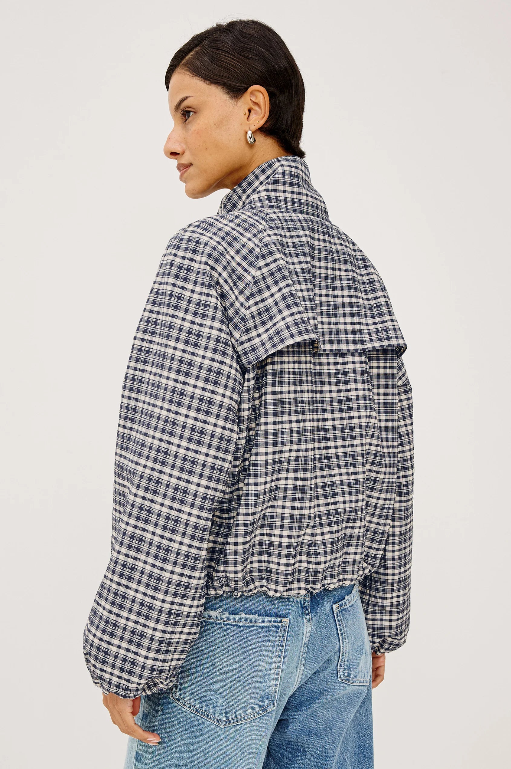 BLAKE JACKET IN MINI CHECK