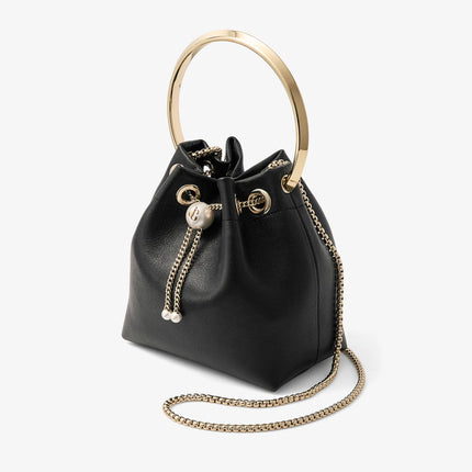 BON BON BUCKET BAG WITH PEARL CLOSURE