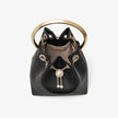 BON BON BUCKET BAG WITH PEARL CLOSURE