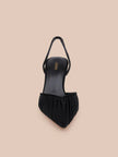 BOWERY MESH SLINGBACK PUMP