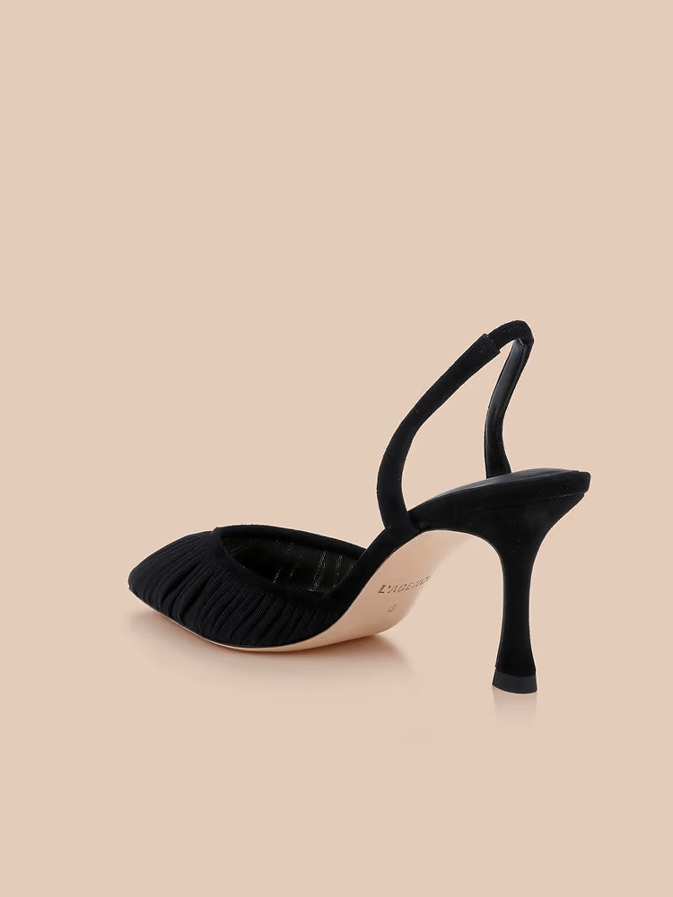 BOWERY MESH SLINGBACK PUMP