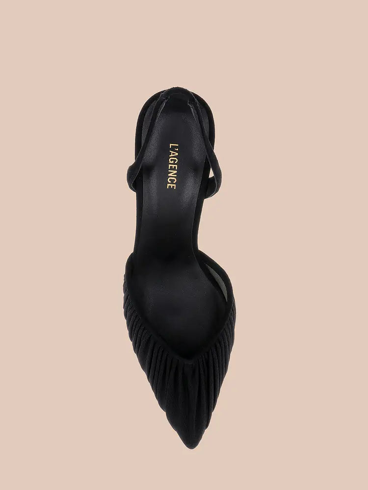 BOWERY MESH SLINGBACK PUMP