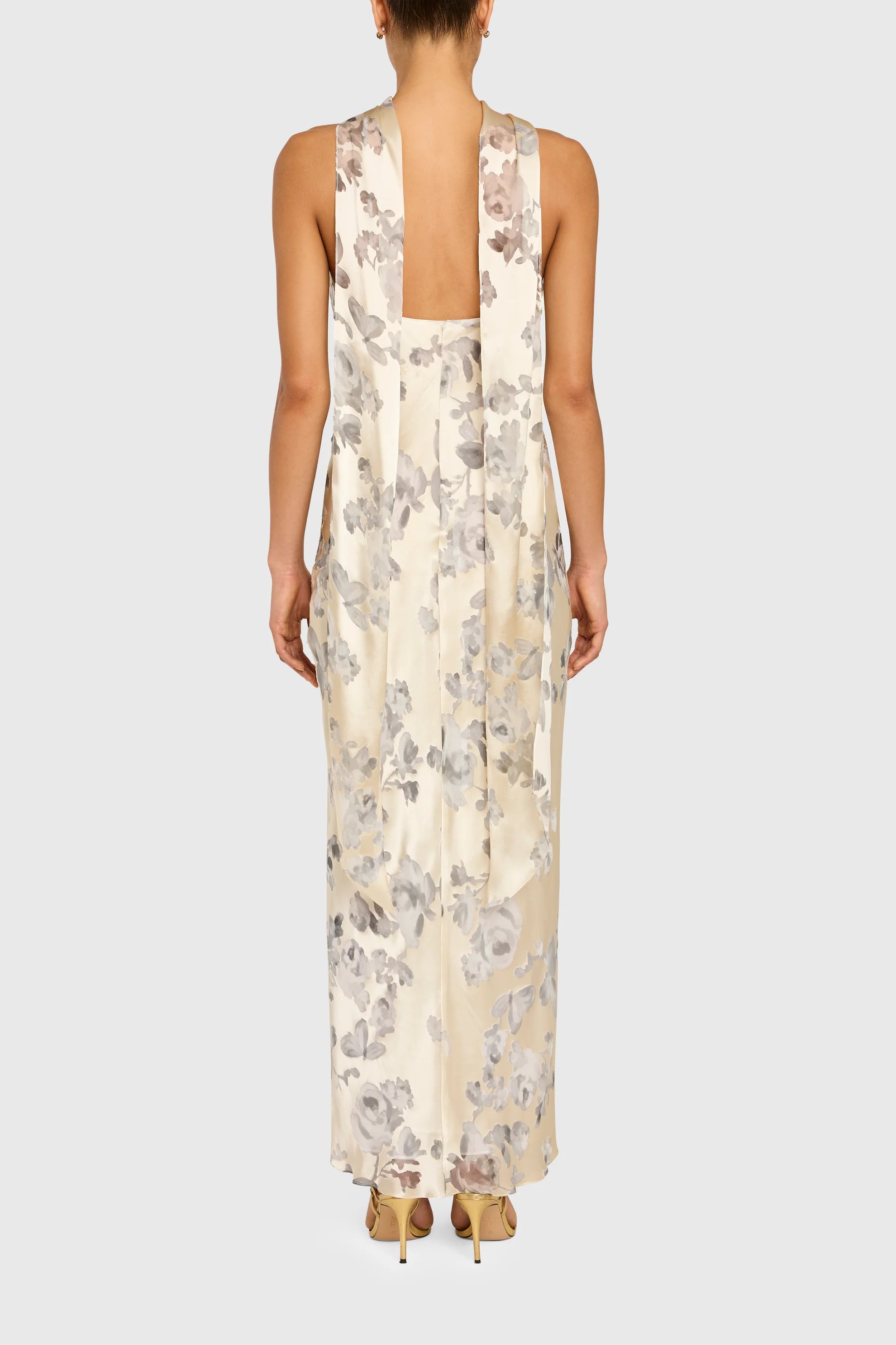 ASHTON MAXI IN SNOW PETAL
