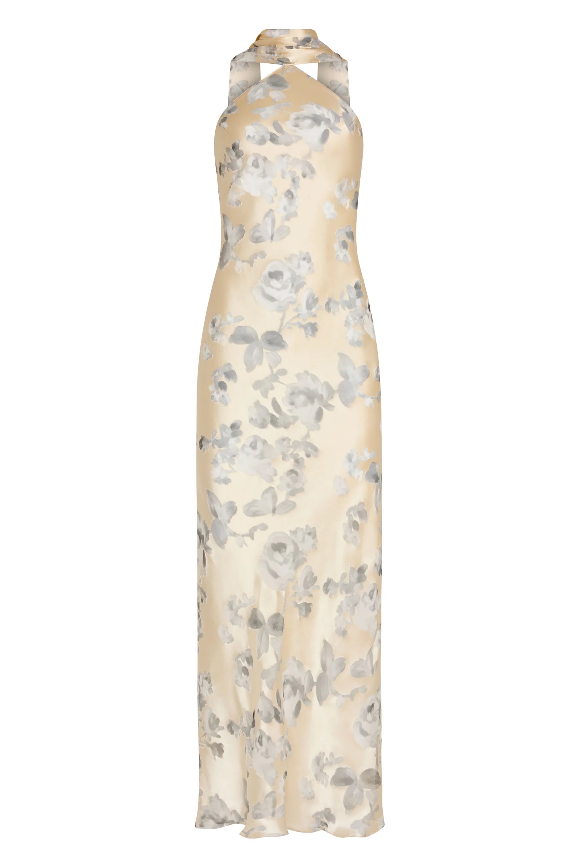 ASHTON MAXI IN SNOW PETAL
